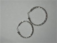 Orecchini Domar Donna Cerchi argento 925 diamantati in Argento ORAR-490-280